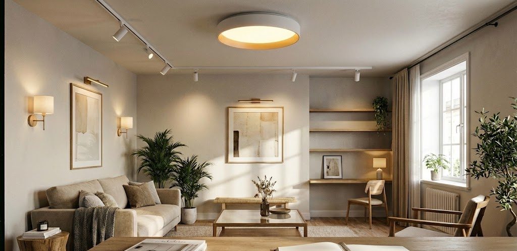 Lámparas de sobreponer diseño interior